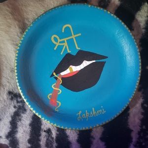 lakshmi dinner plate/ wall art